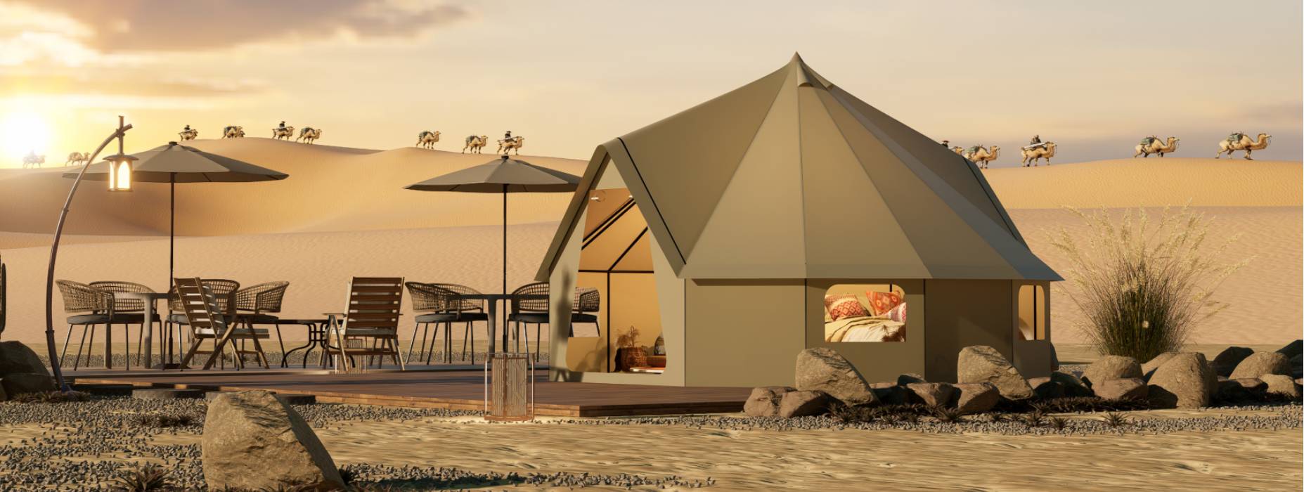 苍山县露营酒店帐篷产品